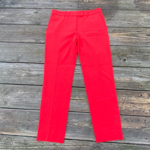 Gianni Bini Red trousers slacks professional pants size 0 - Picture 5 of 15